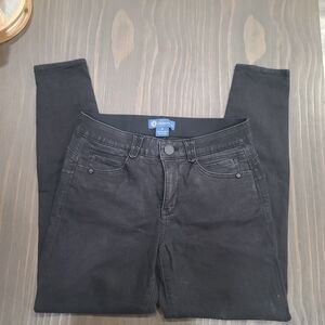 Democracy Black Jeggings Slim Fit Tapered